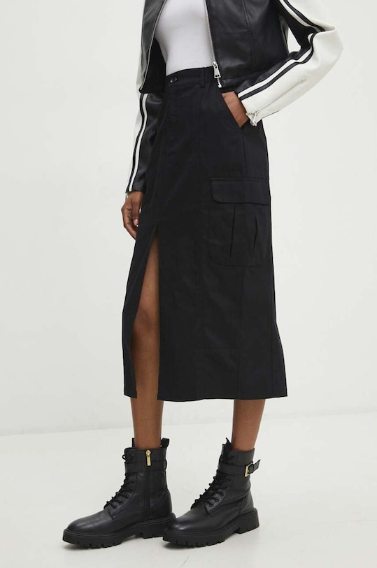 Bavlněná sukně Answear.LAB LSKW.272NANCYBL.gdb černá WW24