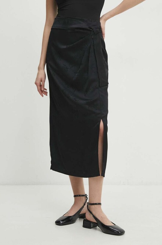 Спідниця Answear.LAB casual чорний 37052yj.FKK