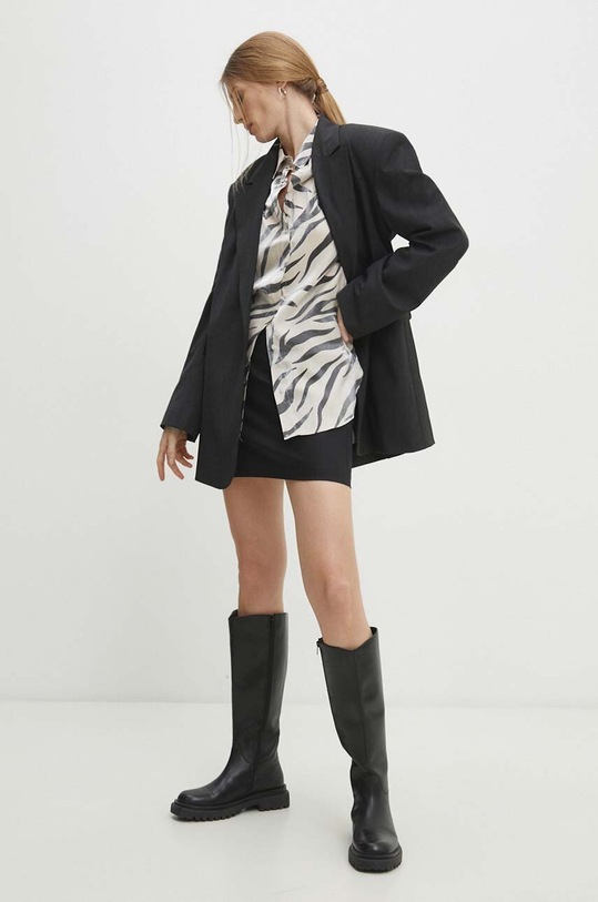 Answear.LAB szoknya 4398.td fekete WW24