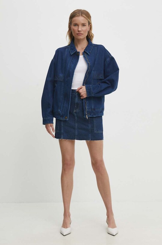 Джинсовая юбка Answear.LAB 2053.th голубой WW24