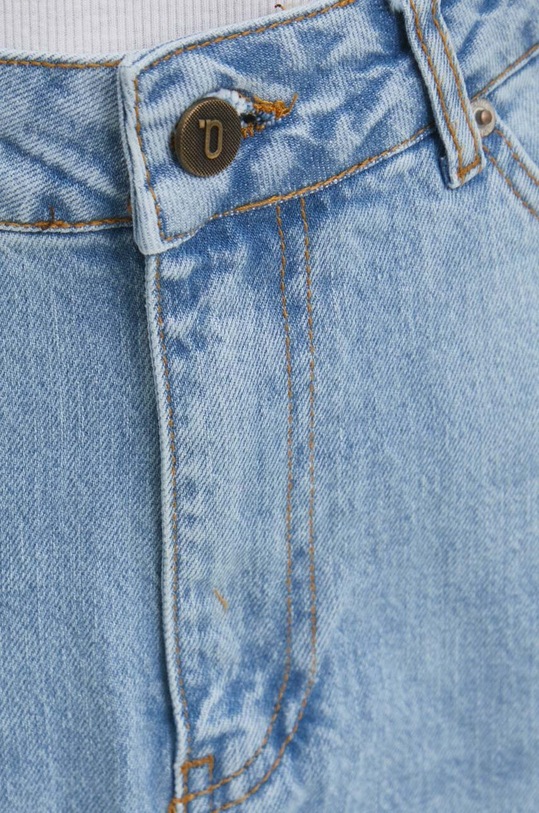 Rifľová sukňa Answear.LAB modrá 1029.tjs