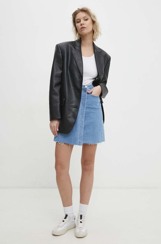 Traper suknja Answear.LAB RD2169.hh plava WW24