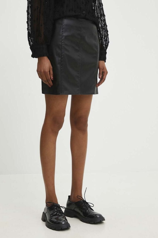 Answear Lab spódnica casual czarny 40740.tjs