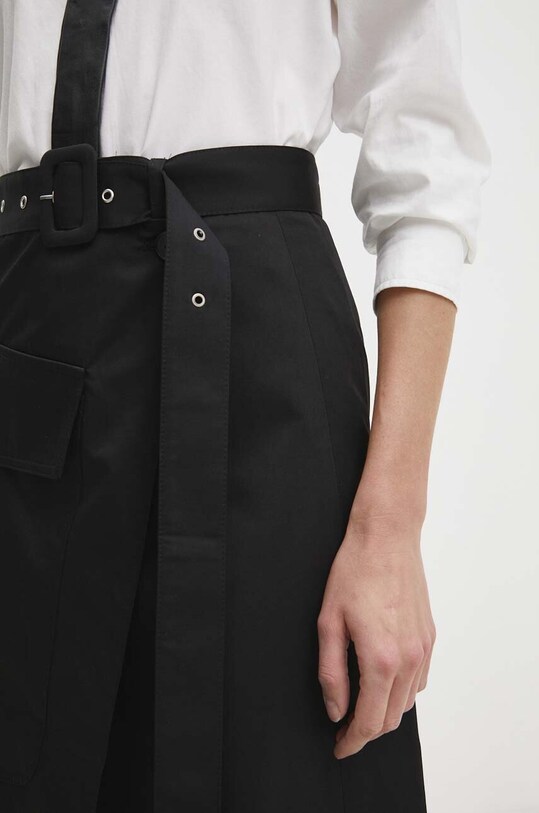 Answear Lab fustă negru 9223.ikk