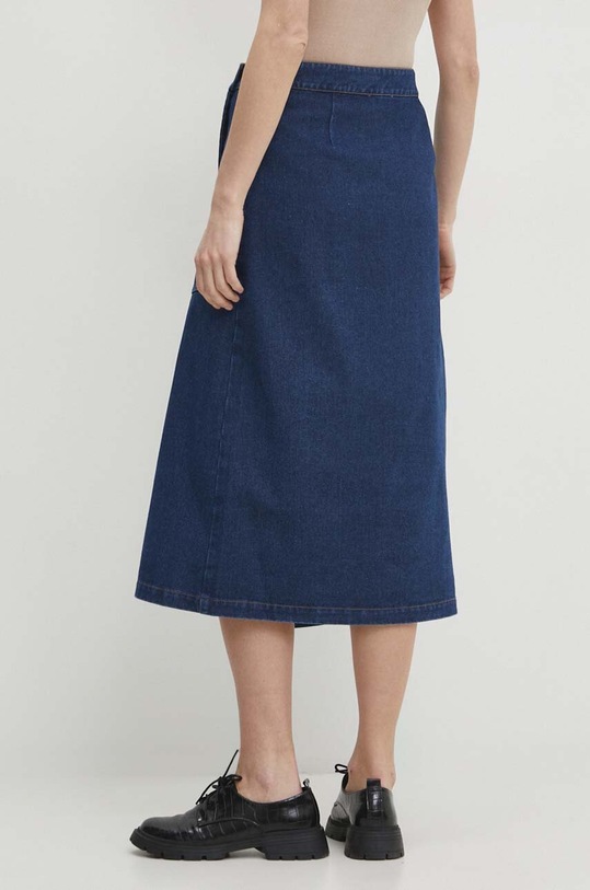 Odzież Answear Lab spódnica jeansowa 9357.IKK niebieski