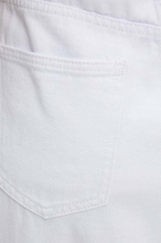 Дънкова пола Answear Lab бял A2362.IWK