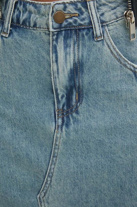 Answear Lab spódnica jeansowa niebieski cb1o2441.ijs