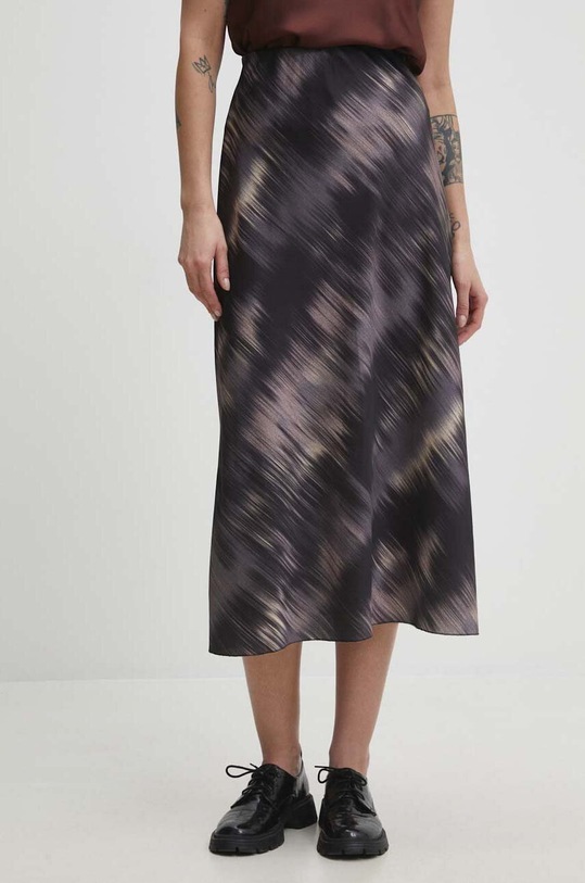 Answear.LAB szoknya mintás fekete d18008.3.fh