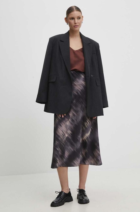 Answear.LAB szoknya d18008.3.fh fekete WW24