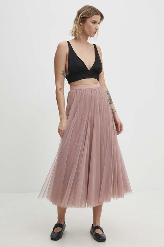 Answear Lab gonna maxi rosa ck08202.FKK