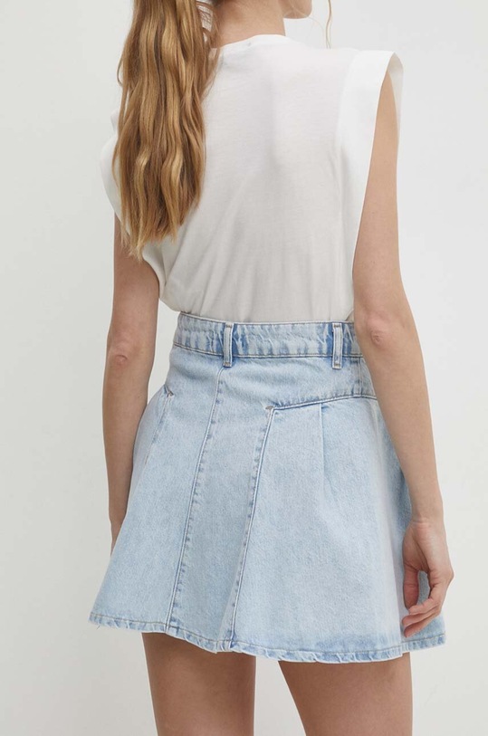 Odzież Answear Lab spódnica jeansowa 6791.td niebieski