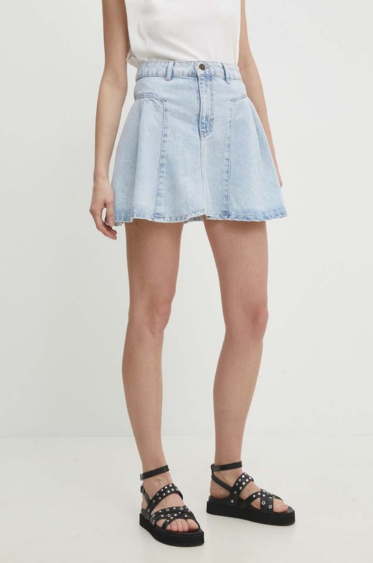 Answear Lab spódnica jeansowa niebieski 6791.td
