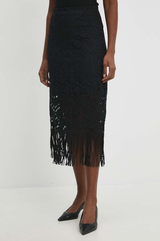 Answear.LAB spódnica 22145.HWK czarny WW24