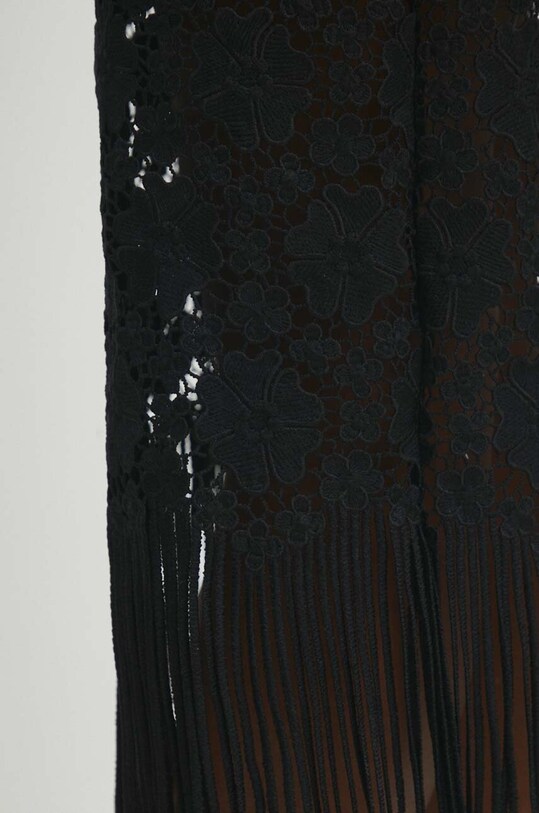 Answear Lab fustă negru 22145.HWK
