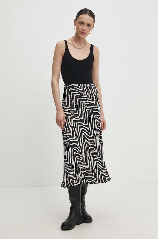 Answear Lab spódnica 16129.th czarny WW24