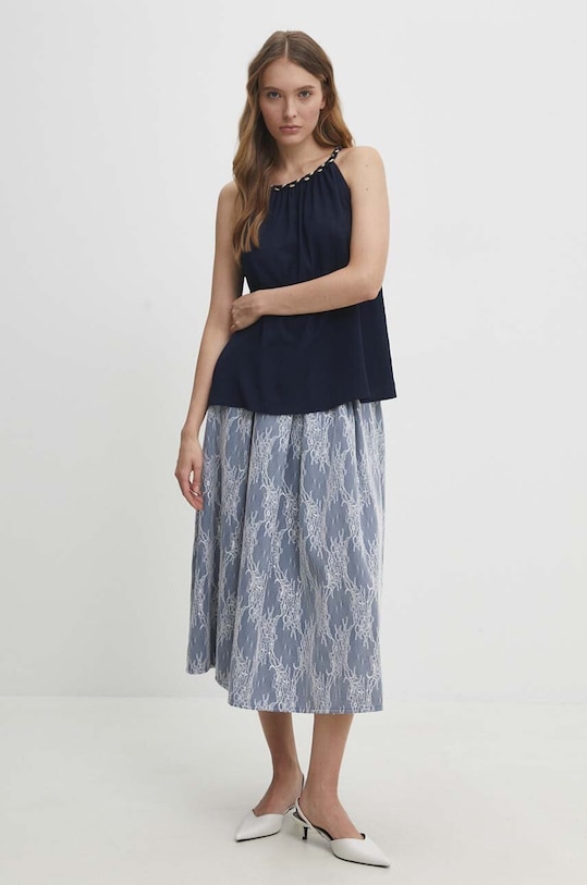 Юбка Answear.LAB 2569.ijs голубой WW24