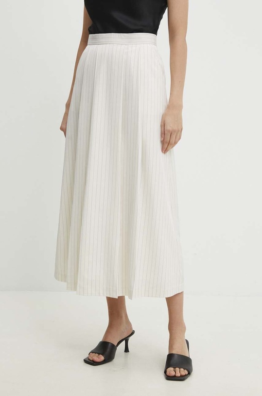 Sukňa Answear.LAB pásiky biela 22300nj.FKK