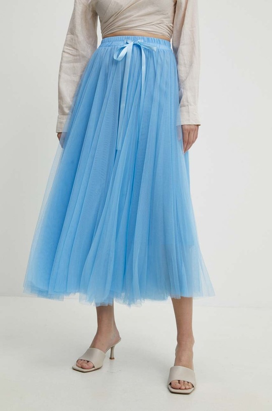 Odzież Answear Lab spódnica ck.8077.fh niebieski
