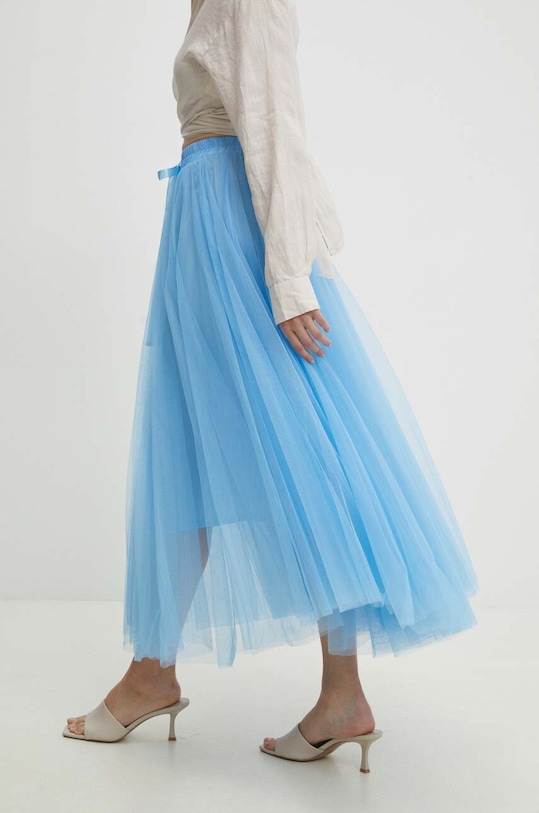 Answear Lab spódnica niebieski ck.8077.fh