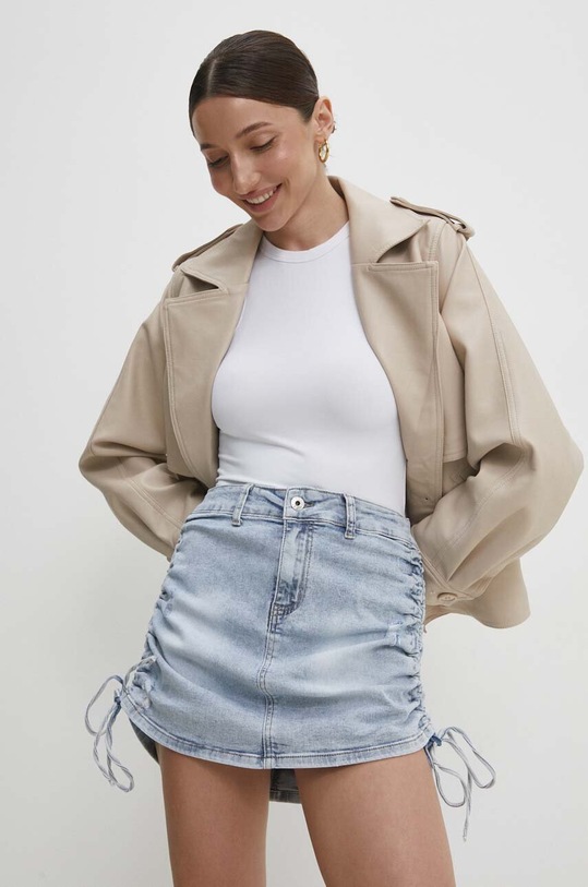 Дънкова пола Answear Lab 5522.PJS син WW24