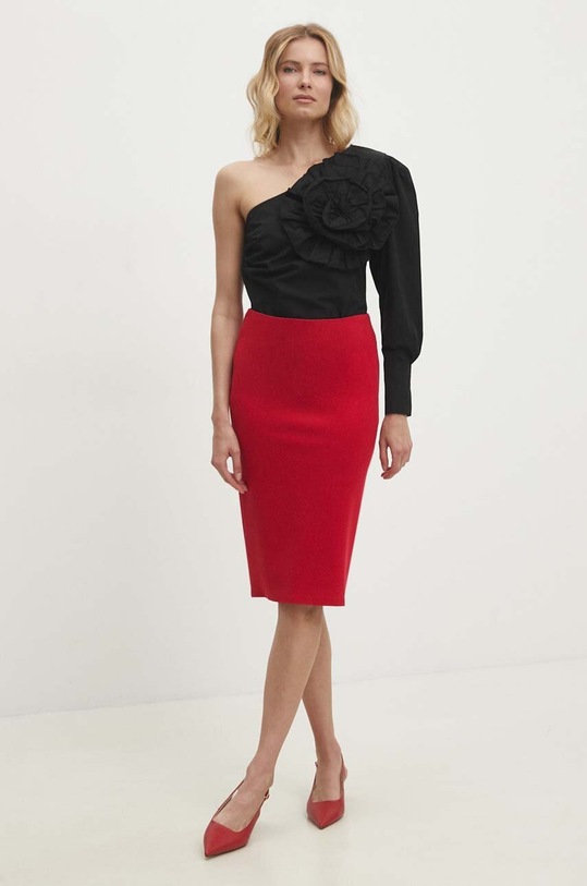 Sukně Answear.LAB 4434.tw červená WW24