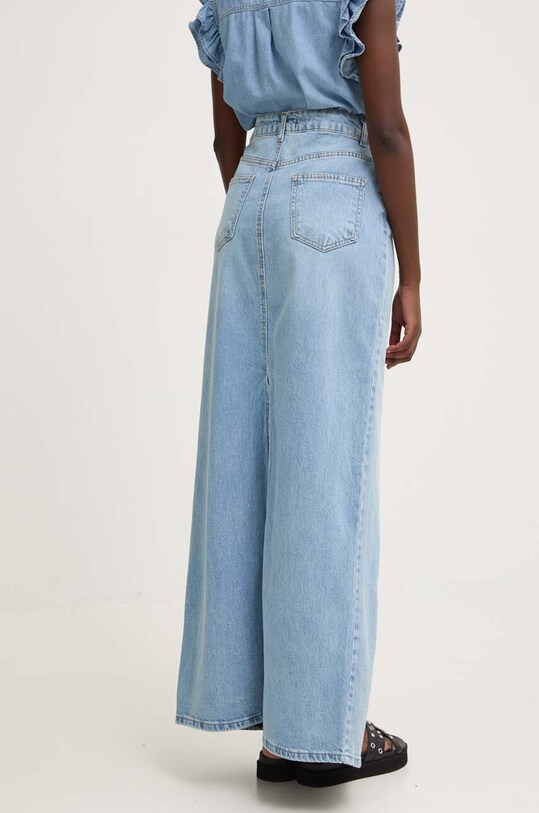 Odzież Answear Lab spódnica jeansowa 19029.tjs niebieski