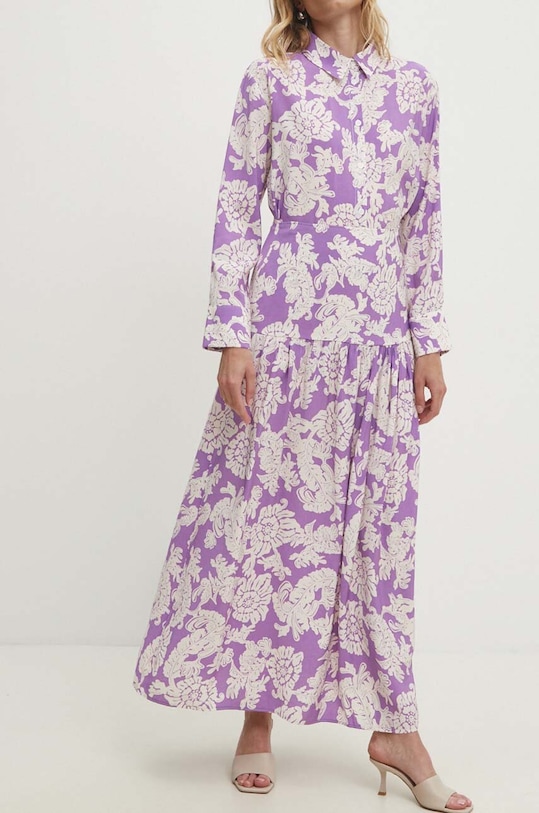 Пола Answear.LAB флорален виолетов 4033.tjs