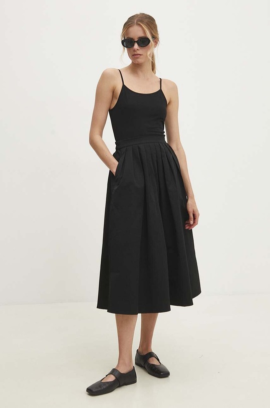 Answear Lab spódnica casual czarny 2820.fh