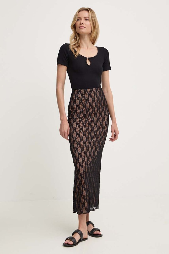 Φούστα Answear.LAB 15299.fh μαύρο WW24