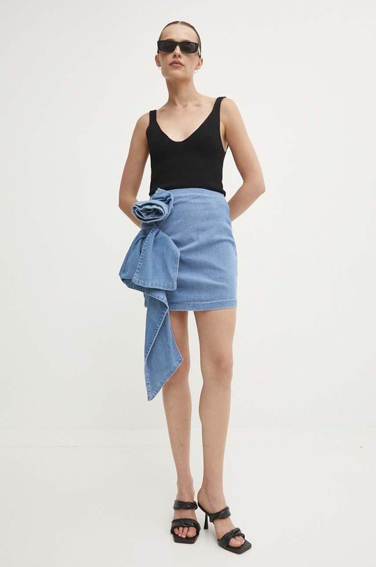 Answear.LAB farmer szoknya LY0581.hh kék WZ24