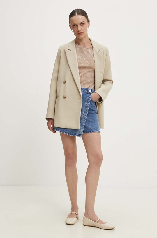 Džínsová sukňa a nohavice Answear.LAB JD523.HWK modrá WZ24