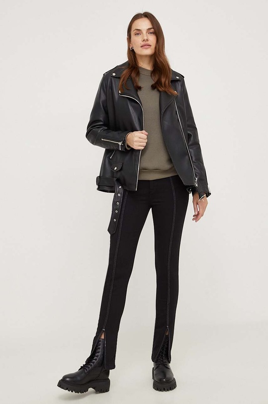 Answear Lab jeans 9815.TWK negru WW24