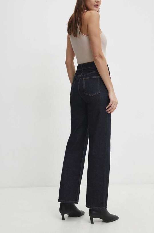 Odzież Answear Lab jeansy k2555.idb granatowy