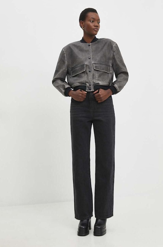 Answear Lab jeansy 1266.ijs czarny WW24