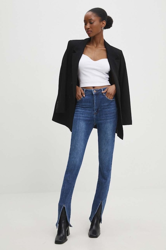 Answear Lab jeansy AT017.fjs niebieski WW24