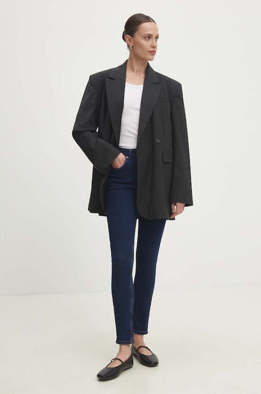 Džíny Answear.LAB 5604.TKK námořnická modř WW24