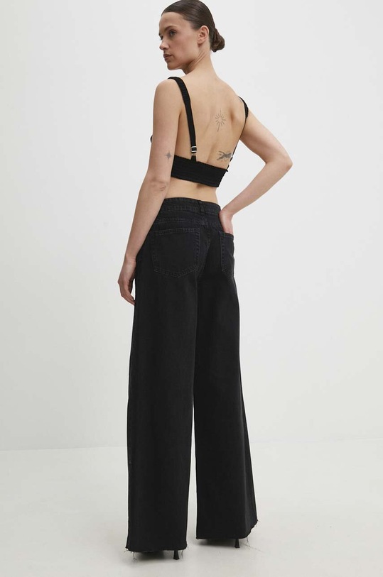 Oblečení Džíny Answear.LAB 9417.th černá