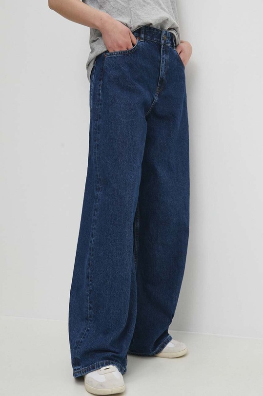 Answear Lab jeansy granatowy 9439.th