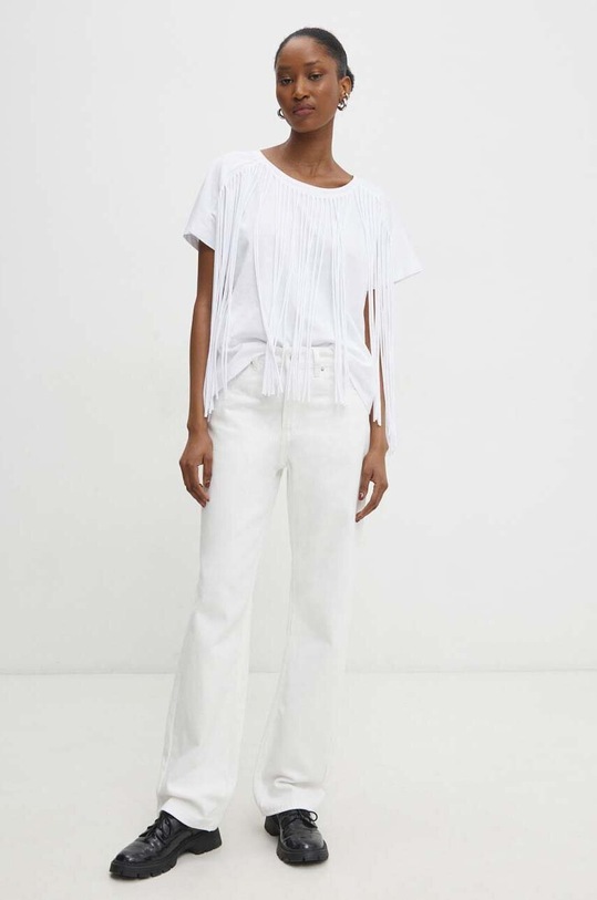 Answear.LAB jeansy 943.iw biały WW24