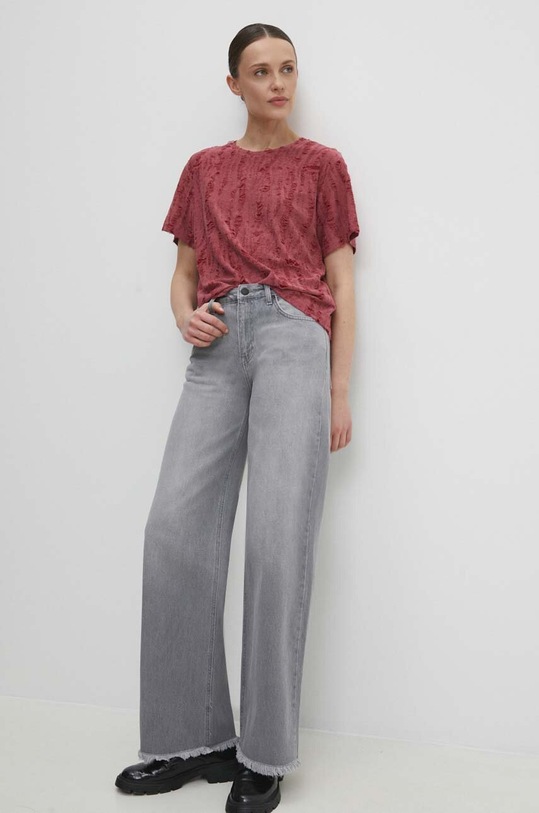 Džíny Answear.LAB junbymum.fh šedá WW24