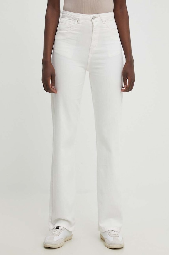 Džíny Answear.LAB G0772.HWK bílá WW24