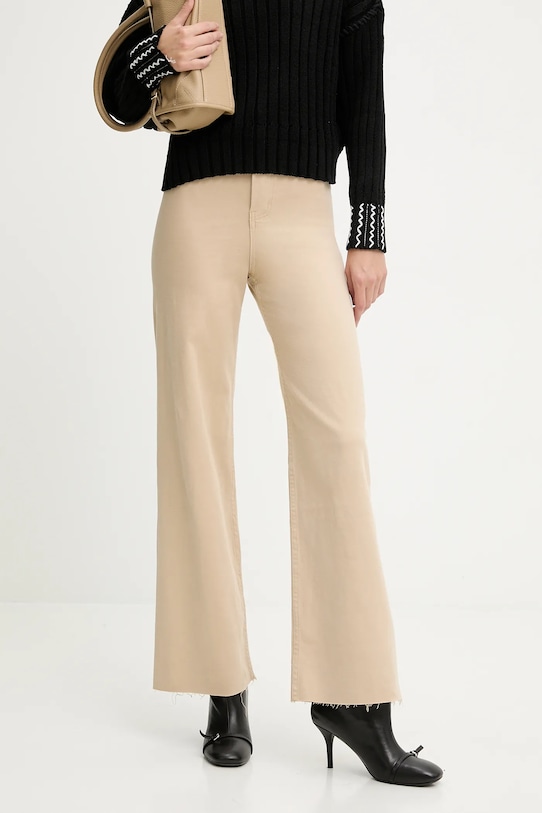 Answear Lab pantaloni panza bej 627.ijs