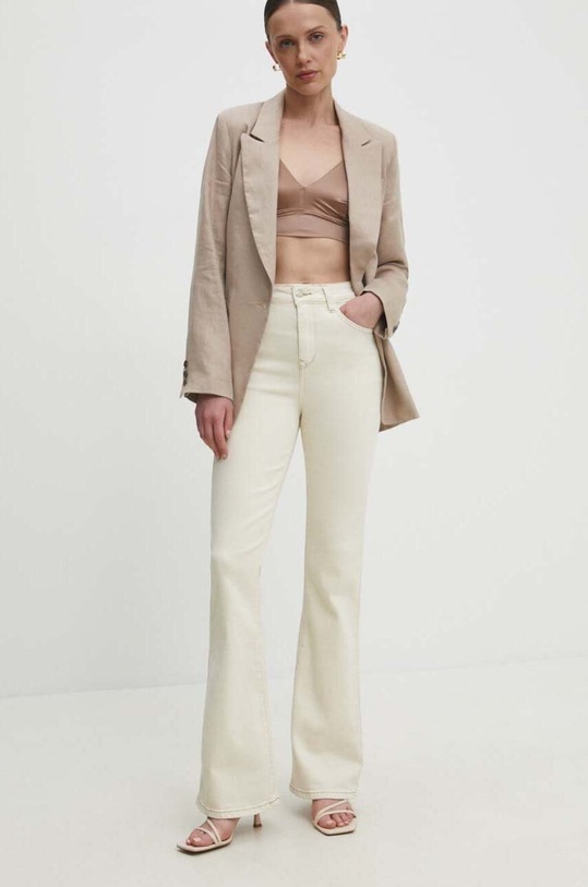 Джинси Answear.LAB бежевий ty1806.fh