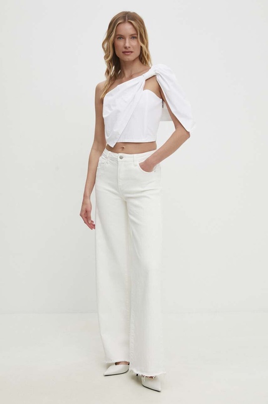 Answear Lab jeans RD23166.HWK alb WW24