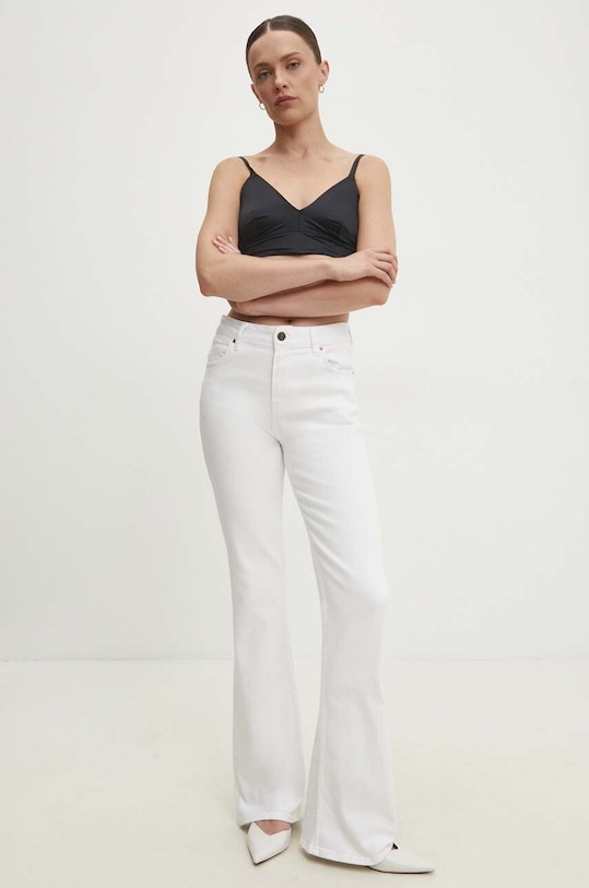 Answear Lab jeansy biały 9454.TWK