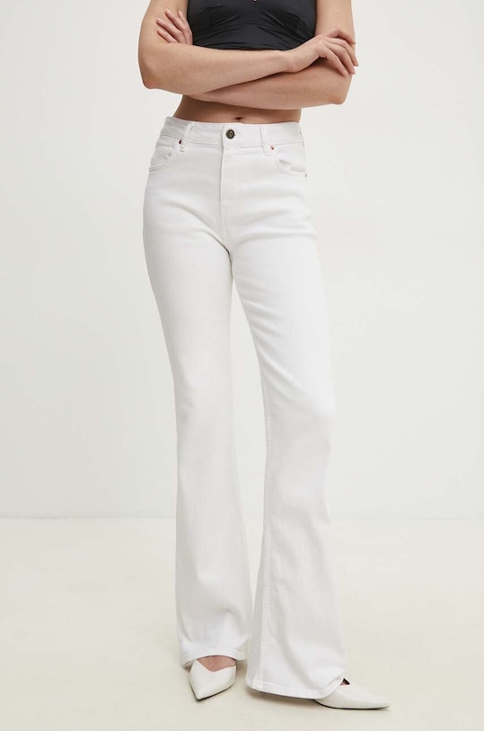 Answear Lab jeansy biały 9454.TWK