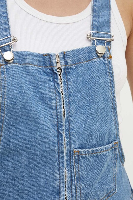 Answear Lab ogrodniczki jeansowe s74.TWK niebieski