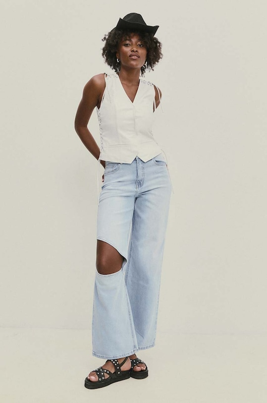 Answear Lab jeans albastru w3609.fh