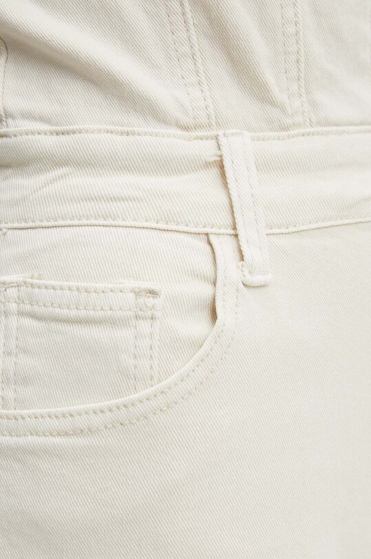 Answear Lab kombinezon jeansowy RD2239.hh beżowy