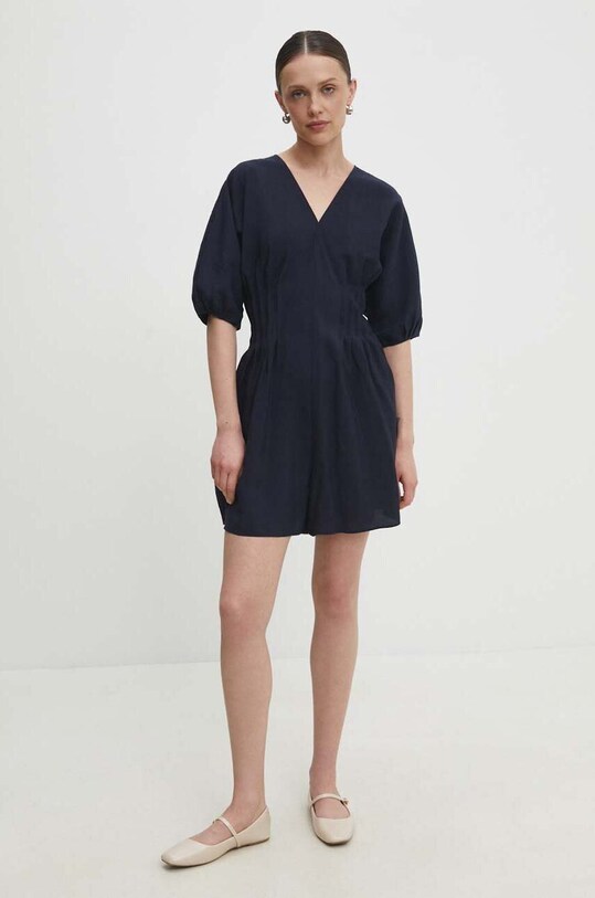 Комбинезон Answear.LAB casual тёмно-синий mlc.skd00l.tjs